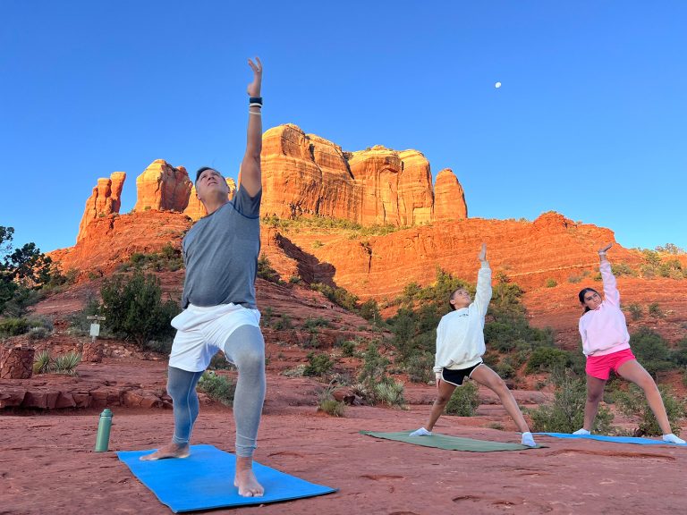 Cathedral Sunrise Yoga